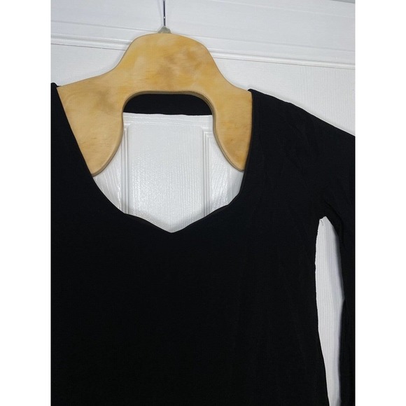 Lulus Women’s Grove On Shift Dress Size Small Black - Picture 4 of 12